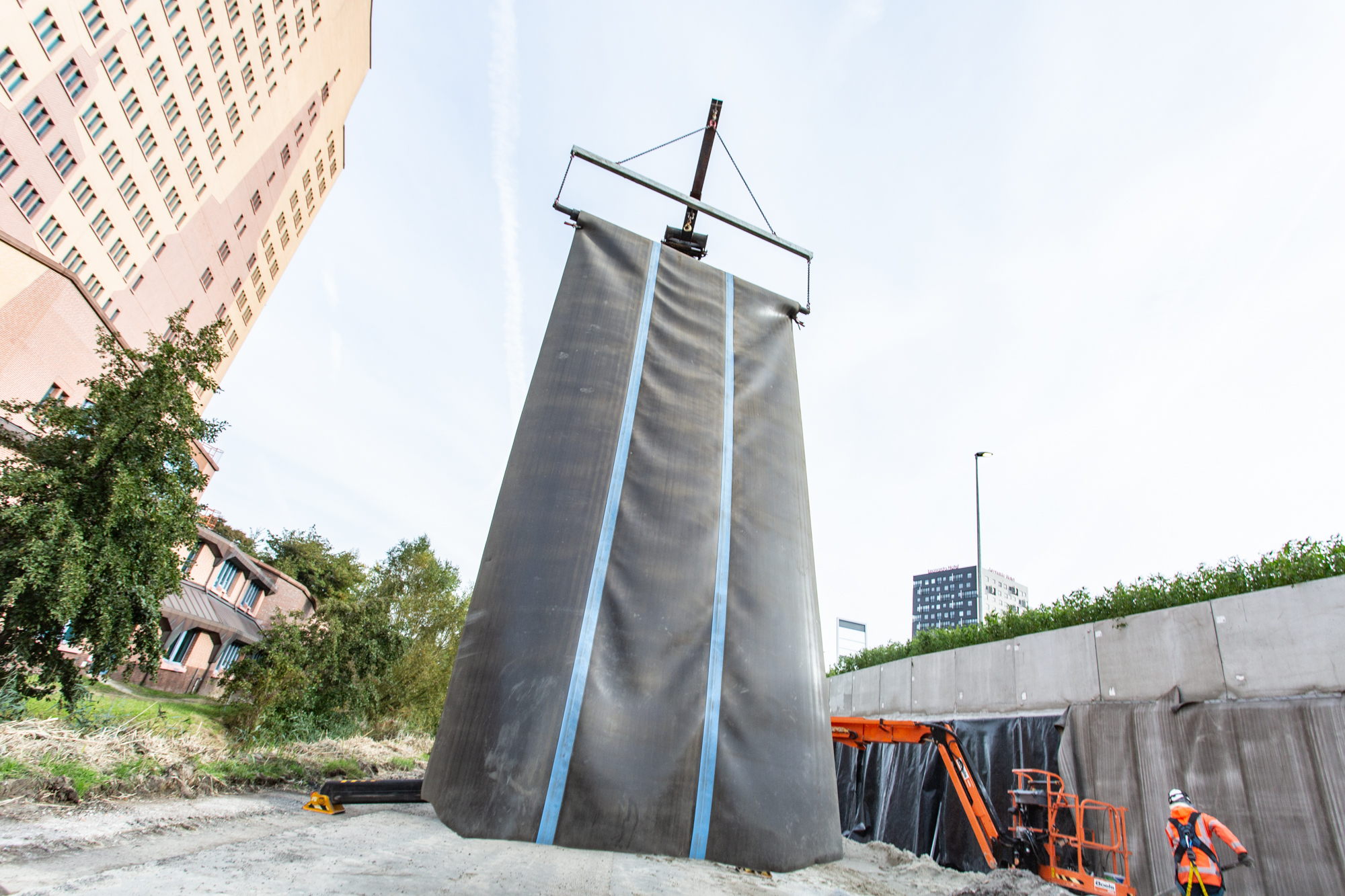 Concrete Canvas bescherming EPS-constructie N370 Groningen